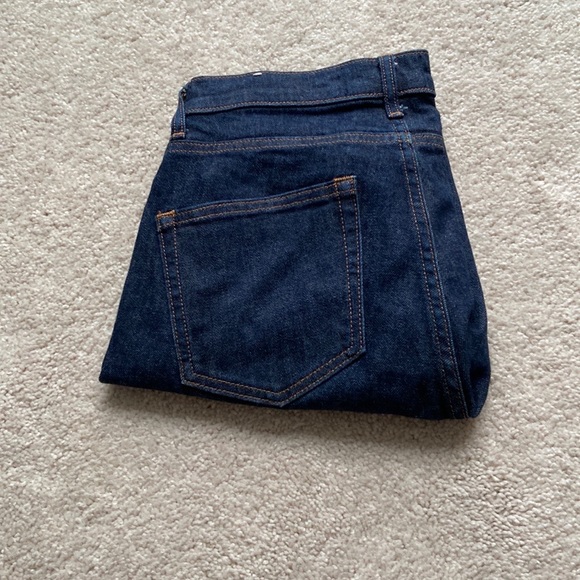 Everlane High Rise Skinny Ankle Dark Indigo Jeans - Picture 8 of 8